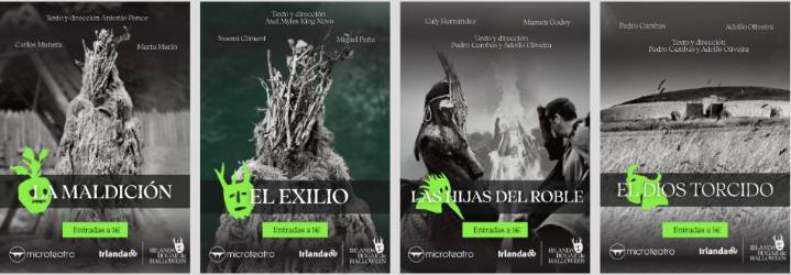 Leyendas, mitos y espíritus celtas llegan a Microteatro Madrid con Samhain con los pases a 1€