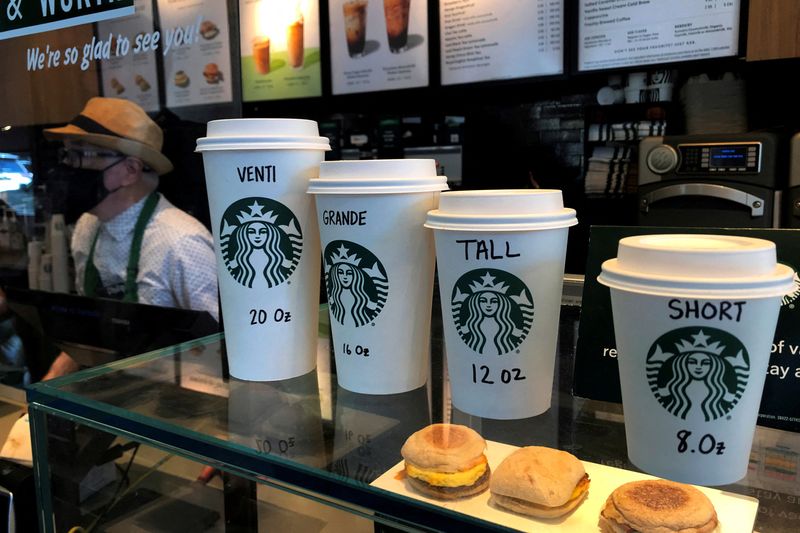 Starbucks sales rebound globally, coffee prices bite margins