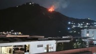 Emergencia en el Cerro de las Tres Cruces; Bomberos atienden incendio en el sector