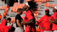 Ohio State WR Jeremiah Smith suffers injury scare during Illinois game