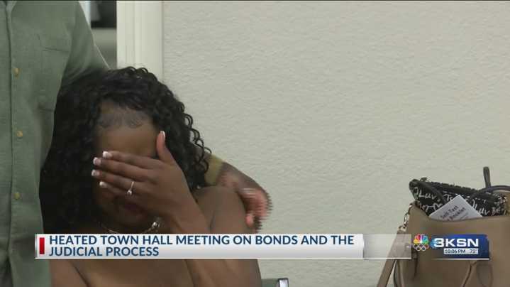 Informational Wichita town hall gets heated