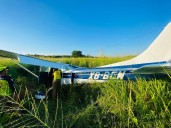 Se desploma avioneta en Aldama