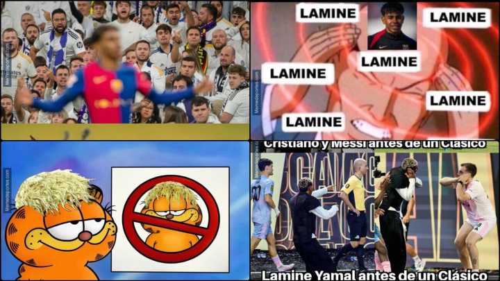 Lamine Yamal protagoniza los mejores memes del Clásico entre Real Madrid y Barcelona
