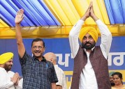 Kejriwal, CM Mann launch illuminated Punjab campaign