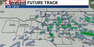 Warmer Sunday with some clearing, cool & rainy start to the work week
