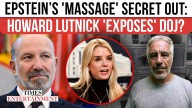 Howard Lutnick DROPS Disturbing Epstein ‘Massage’ Story: DOJ’s No Blackmail Claim in Question
