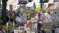 Rhode Islanders join nationwide 'No Kings' protests