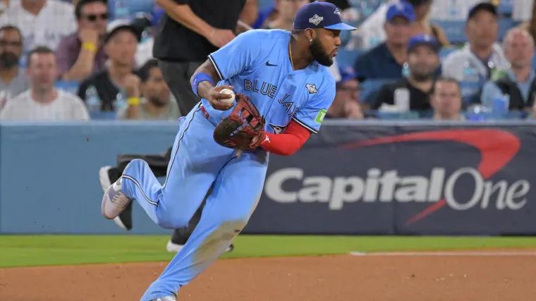 Why Vladimir Guerrero Jr. got an out by whacking first base with his hand