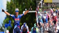 Video | Así fue el violento accidente en el final de la primera etapa del Tour de Guangxi: más de medio lote se fue al suelo