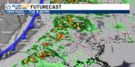 Cold front tonight brings rain chances, followed by a big cool down