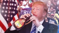 Trump Defies Liberals By Chugging Entire Bottle Of Aunt Jemima Syrup