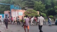Odisha workers stage protest over non-payment of wages at cement factory in Andhra Pradesh