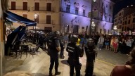 Altercados leves en Palma tras la concentración por la Flotilla: manifestantes intentan boicotear el Starbucks de Cort