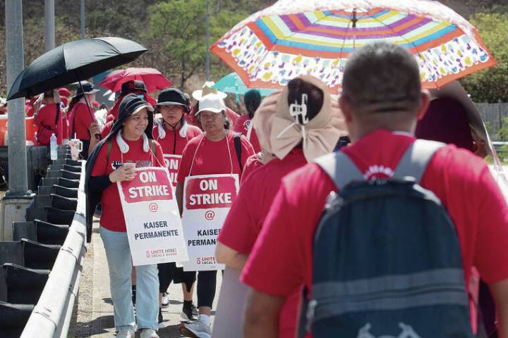 Off the news: Kaiser Permanente workers go on strike