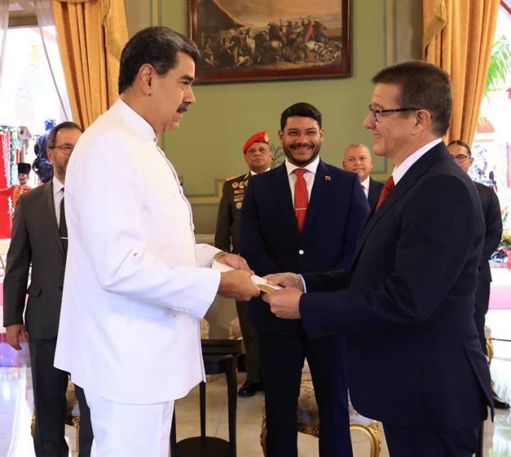 Maduro recibió Cartas Credenciales de embajador de Cuba en Venezuela (+Fotos)