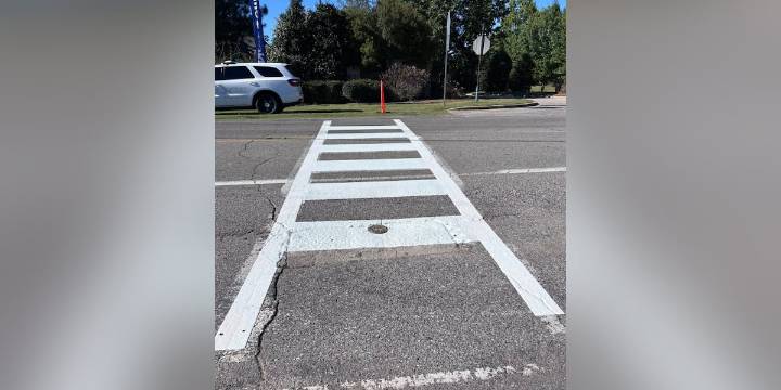 Kimberly Police: Student crosswalk repainted, new signs put in place