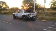 Camioneta embistió a taxi mixto