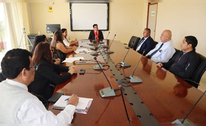 Garantizan seguridad del personal judicial para cumplir con sus funciones dentro del penal de Piura