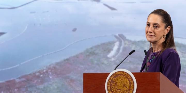 Sheinbaum advierte riesgo de colapso del AICM si se elimina decreto sobre operaciones de carga en el AIFA: “Sería irresponsable”