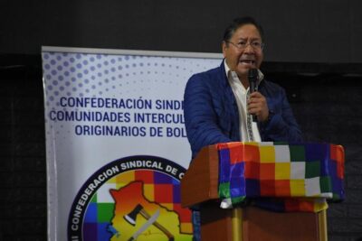 Arce se solidariza con Petro y su familia por sanciones financiera impuestas por EE.UU.