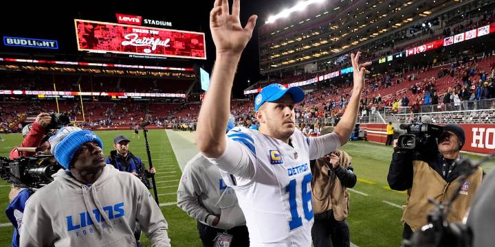 Jared Goff, Baker Mayfield meet again in a matchup of castoff QBs who found success with new teams