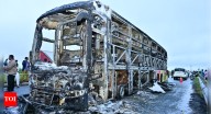 Andhra Pradesh bus inferno: Vehicle had 16 challans for traffic violations; Rs 23,000 in unpaid fines