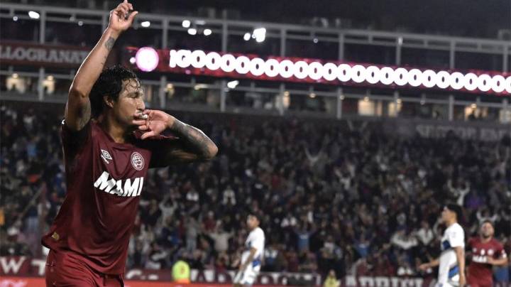 Lanús le ganó a Godoy Cruz en La Fortaleza y se trepó a la cima de la Zona B