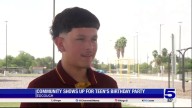 Community shows up for Edcouch teen's 15th...