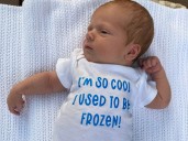 We adopted an embryo that had been frozen for 30 1/2 years. Our record