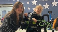 Regina-based non-profit gets robotic walker that helps children with mobility issues take their first steps