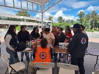 Instalan centros de acopio en CDMX para damnificados por lluvias