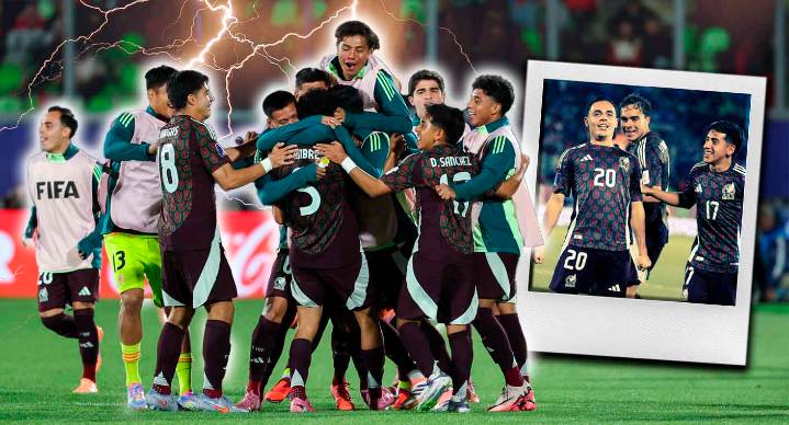 México golea 4-1 al anfitrión Chile y avanza a cuartos de final del Mundial Sub 20