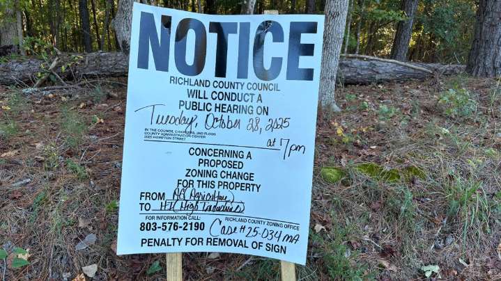 Neighbors speak out about proposed re-zoning in Richland County