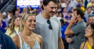 Theo Von on celebrity-heavy sideline at LSU