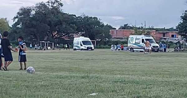 Se conoció el nombre del norteño que murió mientras jugaba un partido de fútbol de veteranos