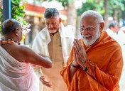 PM Modi prays at Sreesailam temple in Andhra Pradesh