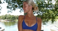 Livvy Dunne Only Needs a Poolside Photo to Break 'New Home' News to Internet