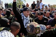 Celebran palestinos liberación de presos y detenidos por Israel