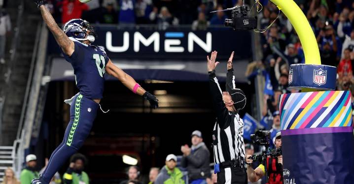 Jaxon Smith-Njigba wins NFC  Offensive Player of the Month