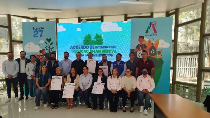 Irapuato reúne a autoridades e instituciones educativas para trabajar por el cuidado ambiental