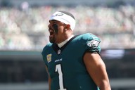 Jalen Hurts Admits He’s Clueless as Devonta Smith & AJ Brown Point Fingers After Eagles Loss