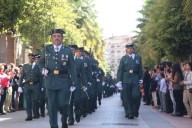 La Guardia Civil celebra el día de su patrona con un desfile en la Plaza de la Merced