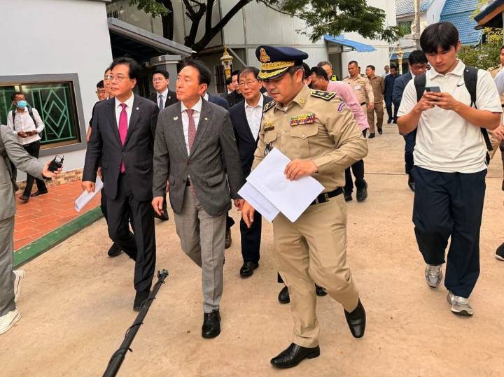 Cambodian police arrest 57 South Koreans over alleged links to online scams