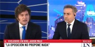 Milei en LN+ : “No tengo dudas de la honorabilidad del Profe”