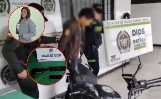 Asesinaron a una mujer con un arma con silenciador en Bogotá: la Policía capturó al agresor