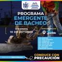 Conoce las zonas que tendrán bacheo por Municipio hoy 10 de octubre
