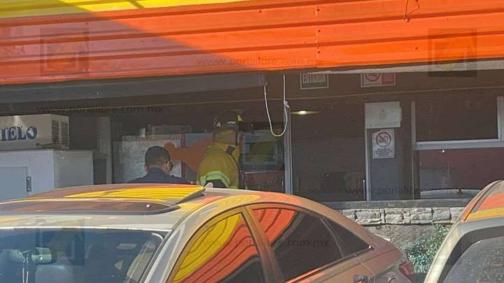 Reportan fuga de gas tras limpieza en restaurante de San Felipe