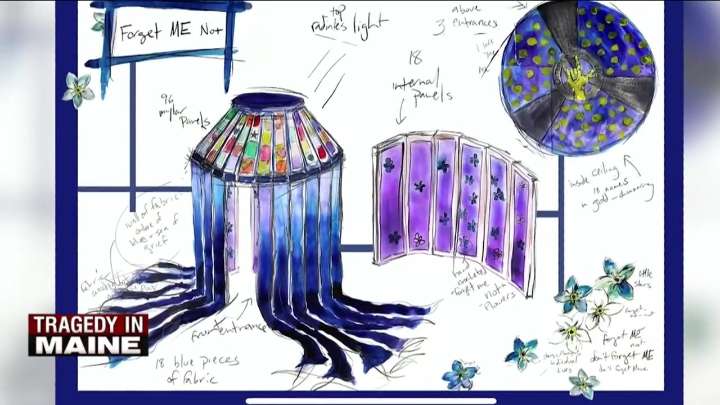 Maine community creates art project honoring victims of Lewiston shooting