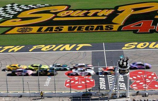 Denny Hamlin charges to emotional 60th Cup win at Las Vegas, secures spot in NASCAR finale