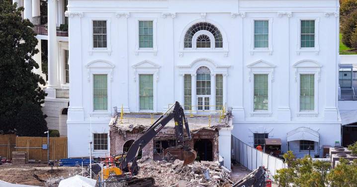 Trump press secretary defends White House ballroom project amid East Wing teardown